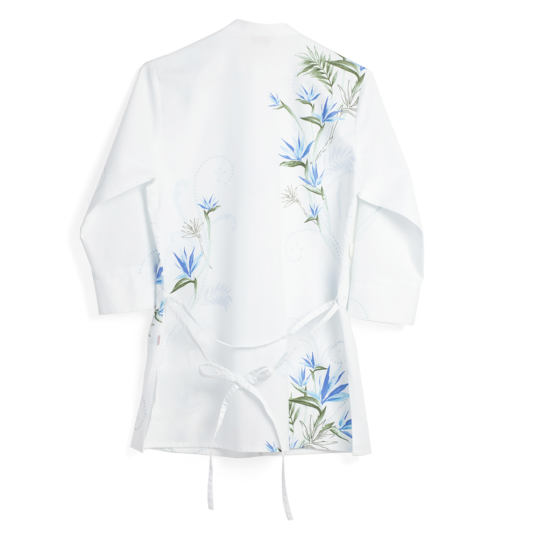 かりゆしウェア（沖縄版アロハシャツ） MAJUN - クレイフラワー（チュニック）