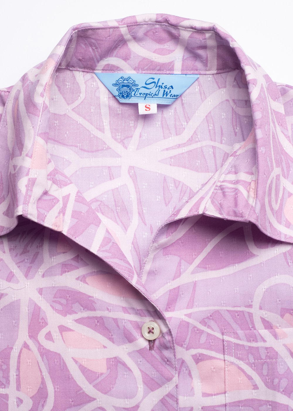 かりゆしウェア（沖縄版アロハシャツ） MAJUN - シェフレラライン