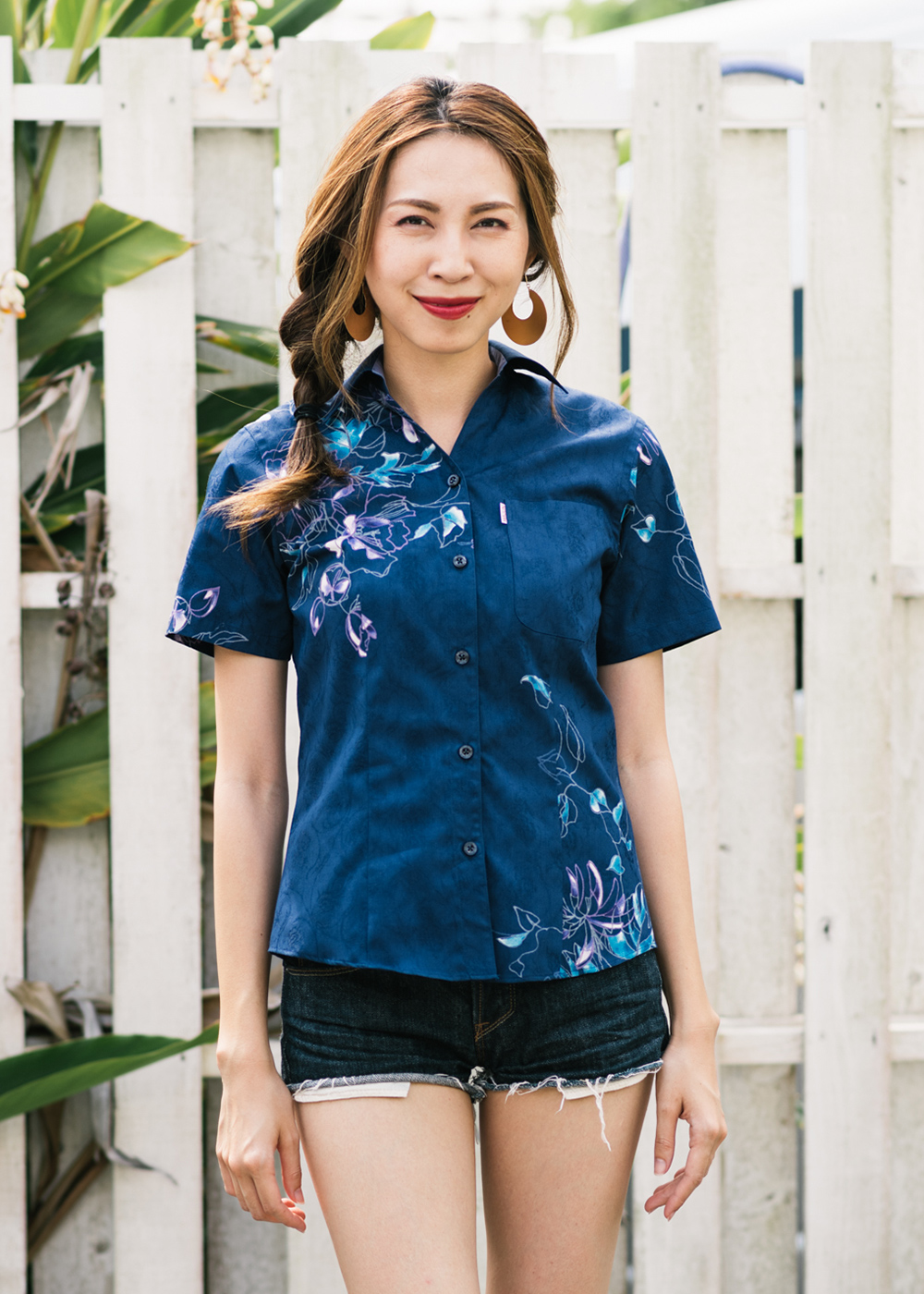 かりゆしウェア（沖縄版アロハシャツ） MAJUN - ウィングライン