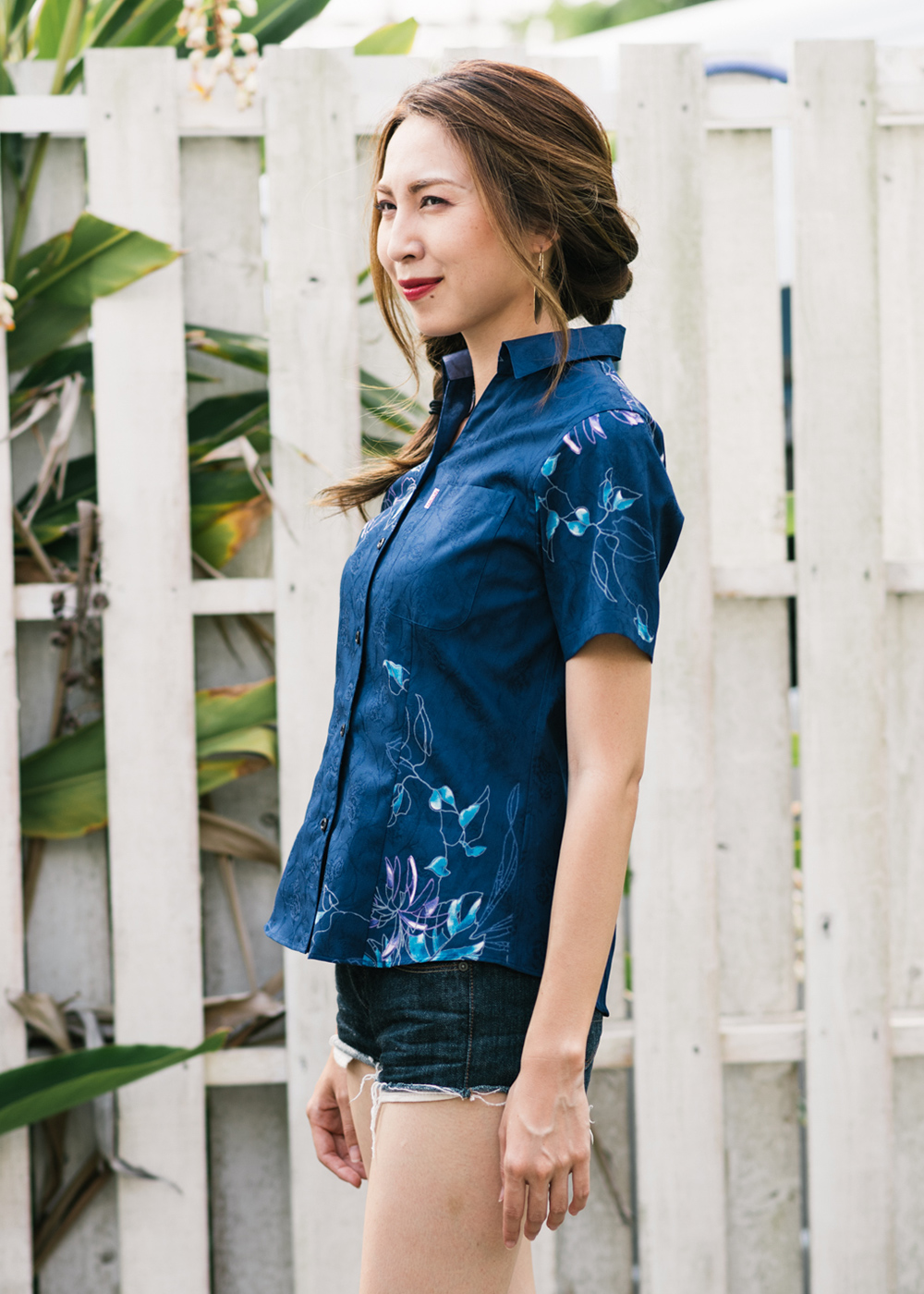 かりゆしウェア（沖縄版アロハシャツ） MAJUN - ウィングライン