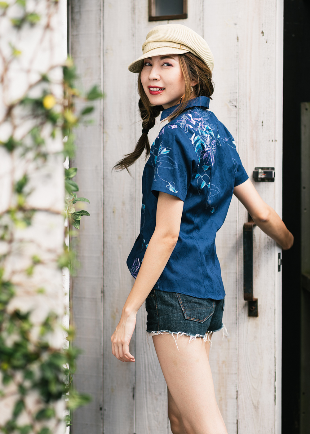 かりゆしウェア（沖縄版アロハシャツ） MAJUN - ウィングライン