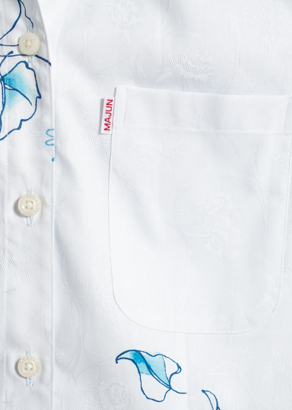 かりゆしウェア（沖縄版アロハシャツ） MAJUN - ウィングライン