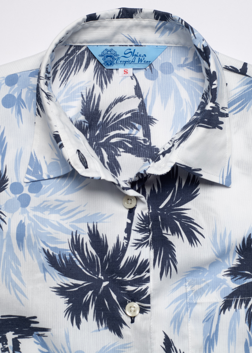 かりゆしウェア（沖縄版アロハシャツ） MAJUN - ココナッツツリー