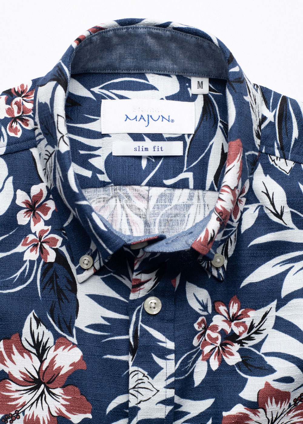 かりゆしウェア（沖縄版アロハシャツ） MAJUN - シークレットクイナ
