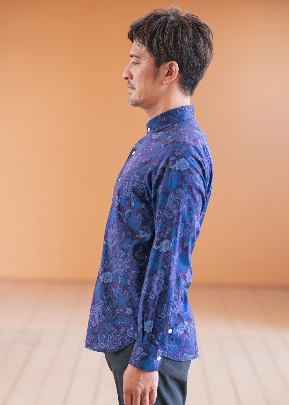かりゆしウェア（沖縄版アロハシャツ） MAJUN - Christelle Okinawa L/S