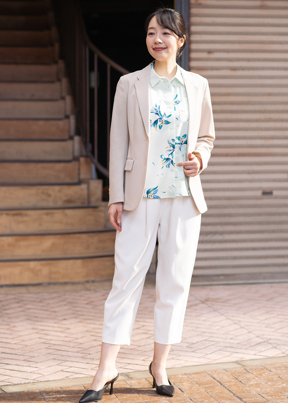 かりゆしウェア（沖縄版アロハシャツ） MAJUN - ノーチラスグラス