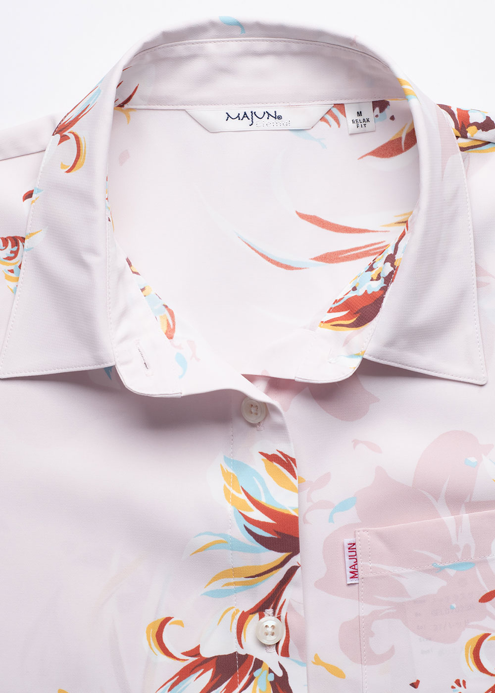 かりゆしウェア（沖縄版アロハシャツ） MAJUN - ノーチラスグラス