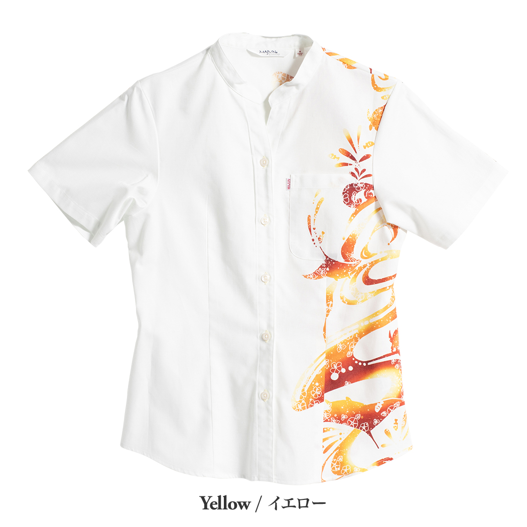 かりゆしウェア（沖縄版アロハシャツ） MAJUN - トゥインクルスイム