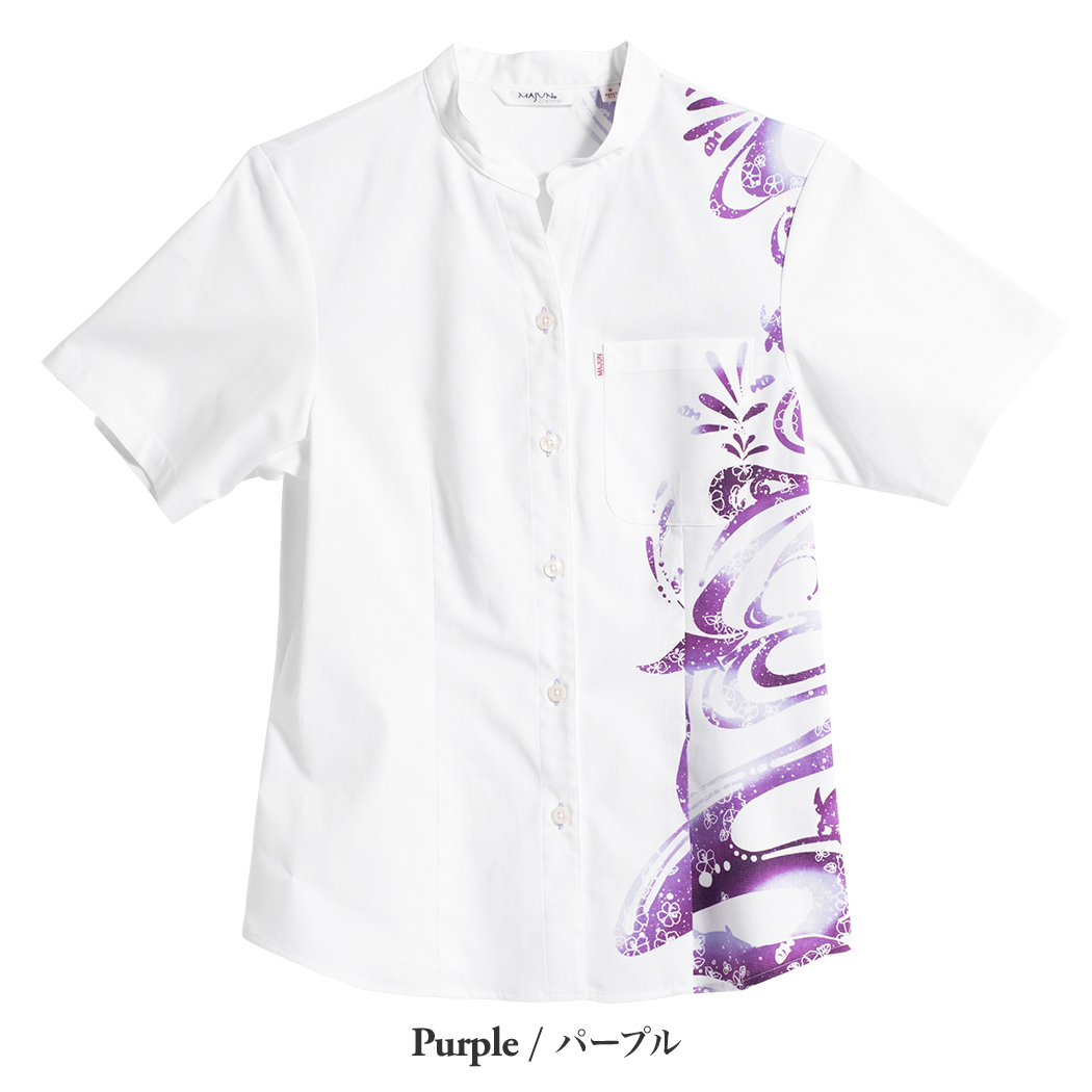 かりゆしウェア（沖縄版アロハシャツ） MAJUN - トゥインクルスイム