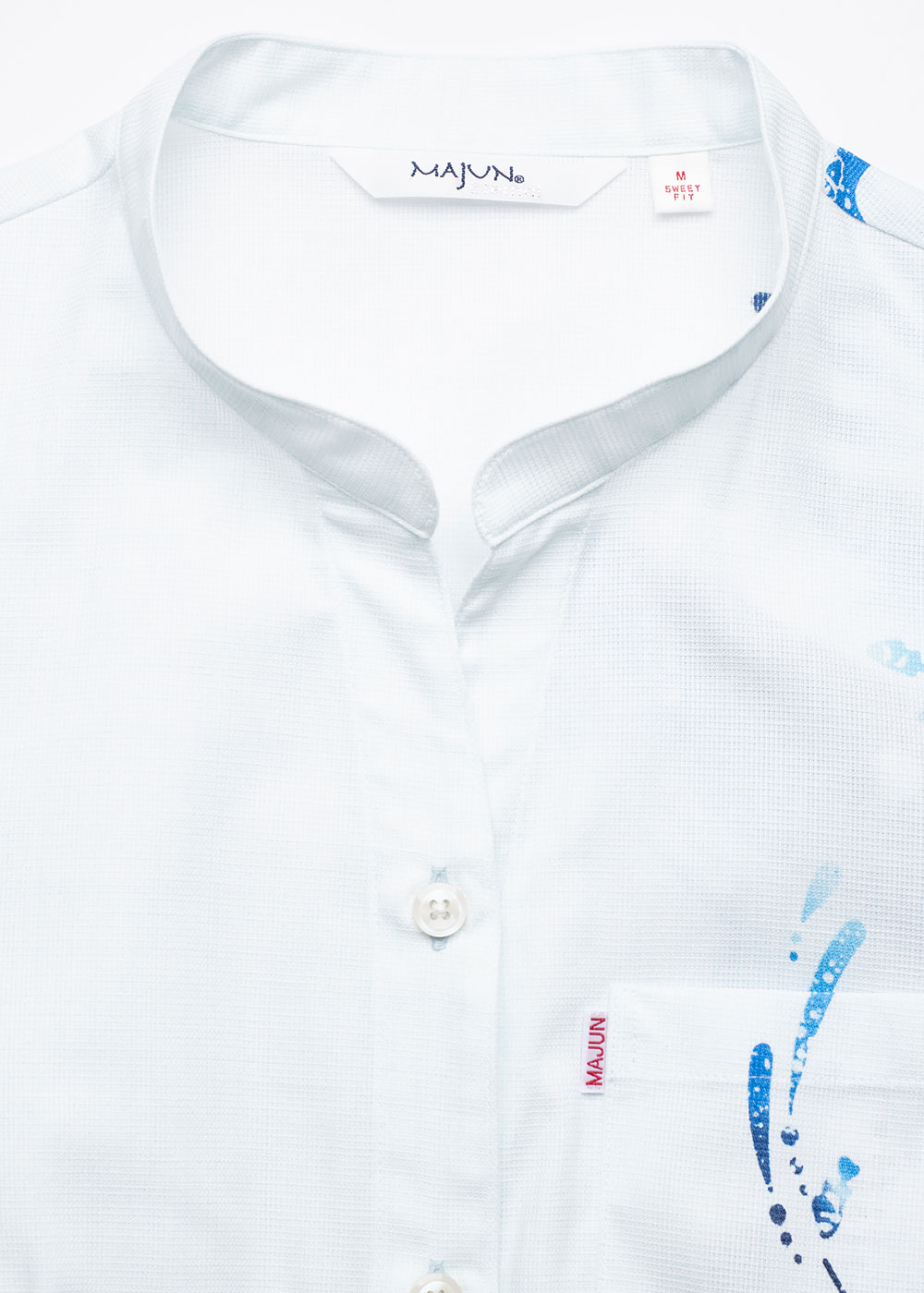 かりゆしウェア（沖縄版アロハシャツ） MAJUN - トゥインクルスイム