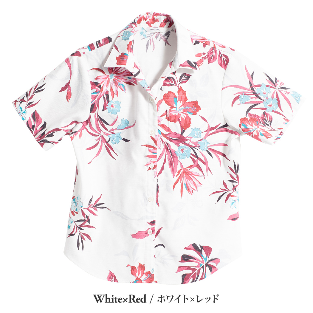 かりゆしウェア（沖縄版アロハシャツ） MAJUN - 祝福の庭