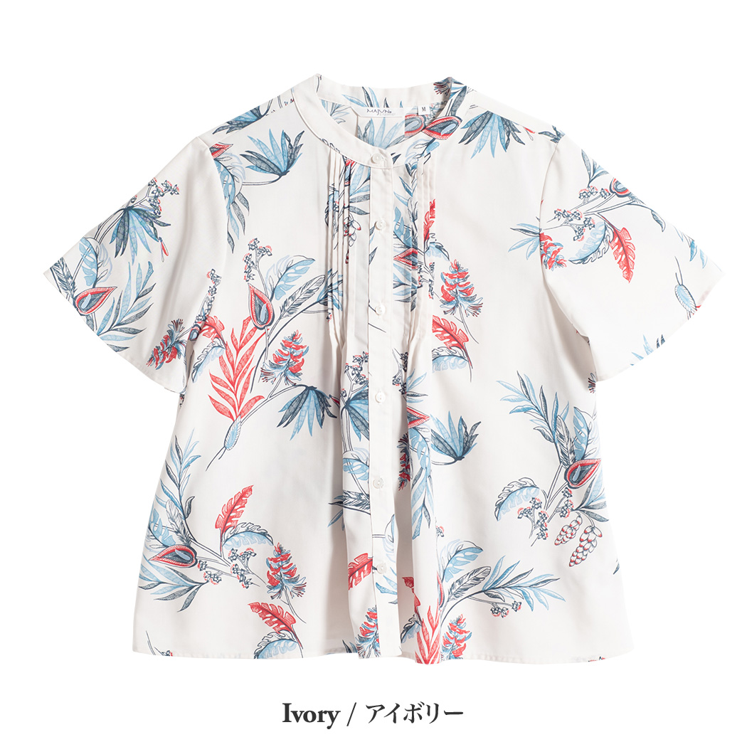 かりゆしウェア（沖縄版アロハシャツ） MAJUN - ルシェリアヴェール