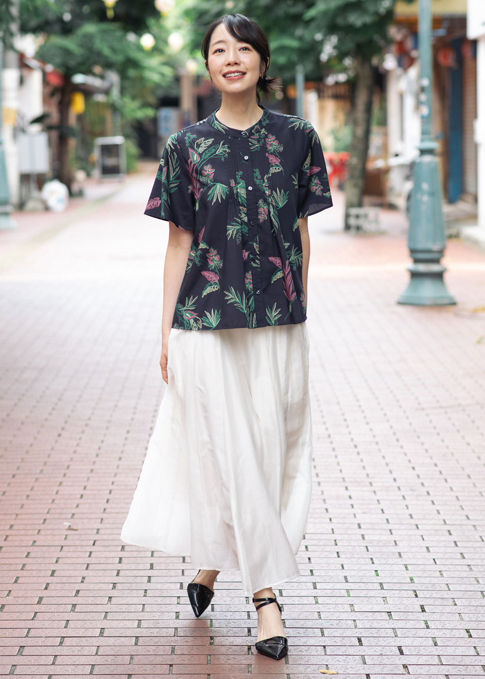 かりゆしウェア（沖縄版アロハシャツ） MAJUN - ルシェリアヴェール