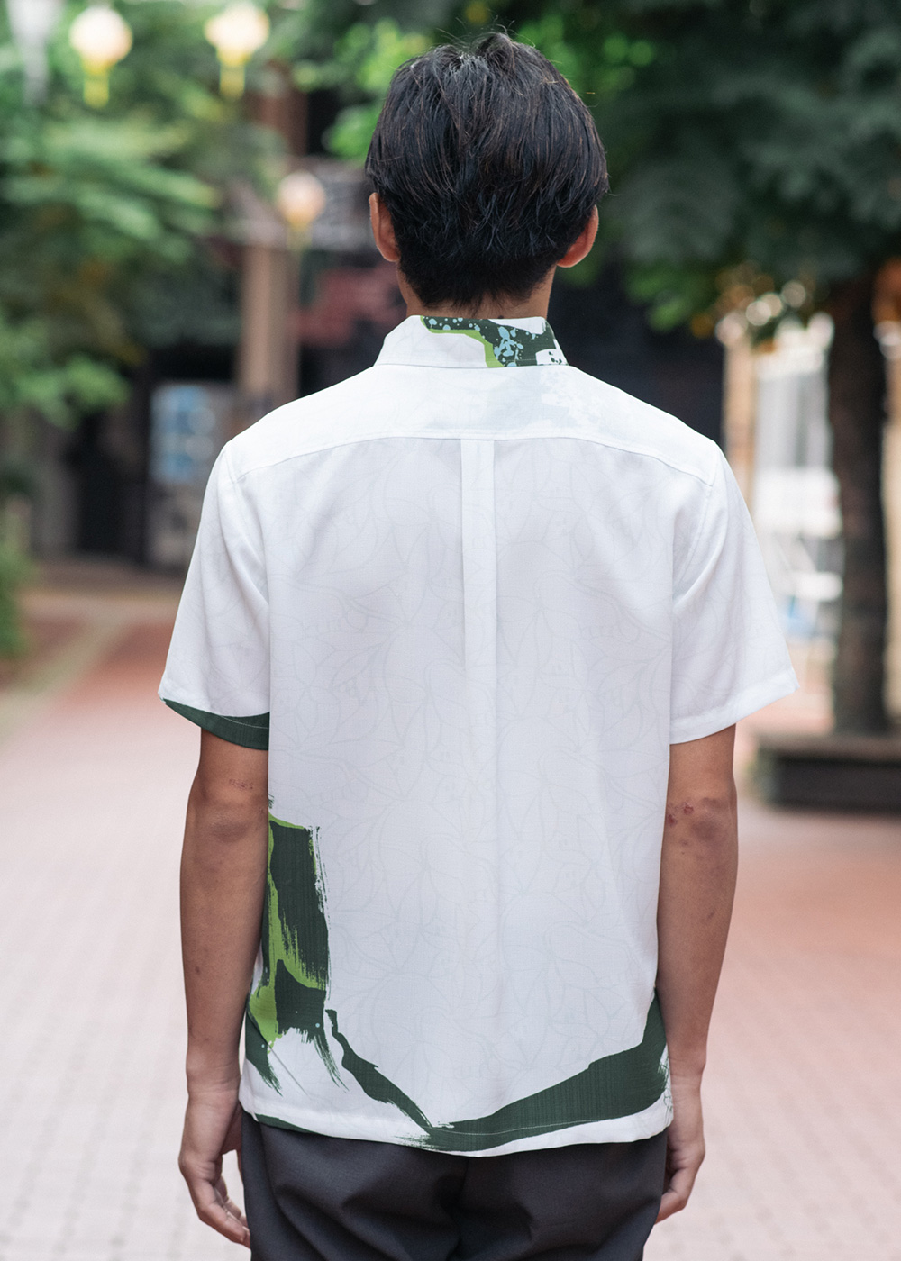 かりゆしウェア（沖縄版アロハシャツ） MAJUN - 城山