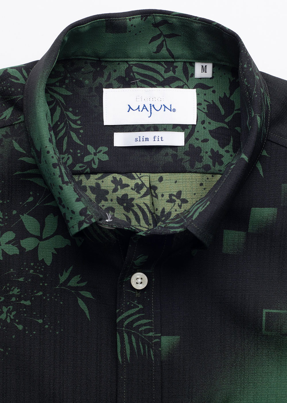 かりゆしウェア（沖縄版アロハシャツ） MAJUN - ヤンバルの森