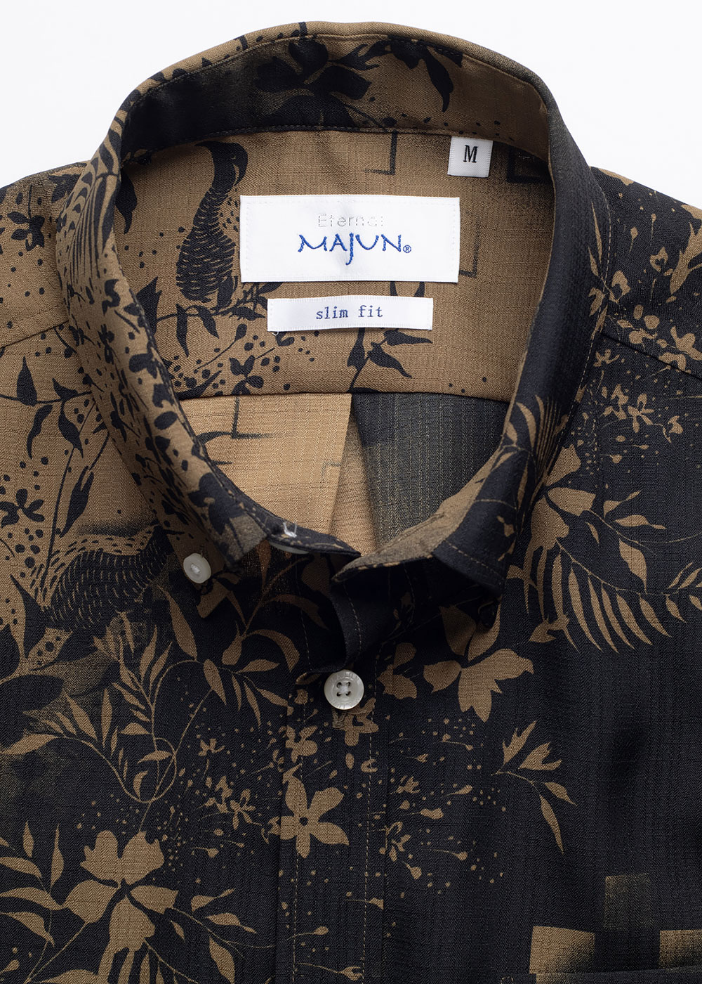 かりゆしウェア（沖縄版アロハシャツ） MAJUN - ヤンバルの森