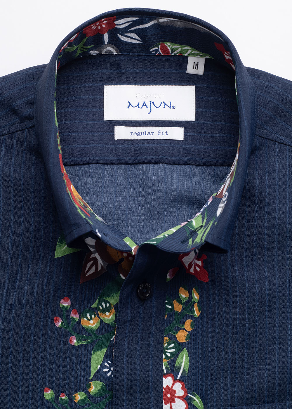 かりゆしウェア（沖縄版アロハシャツ） MAJUN - フロラブライト