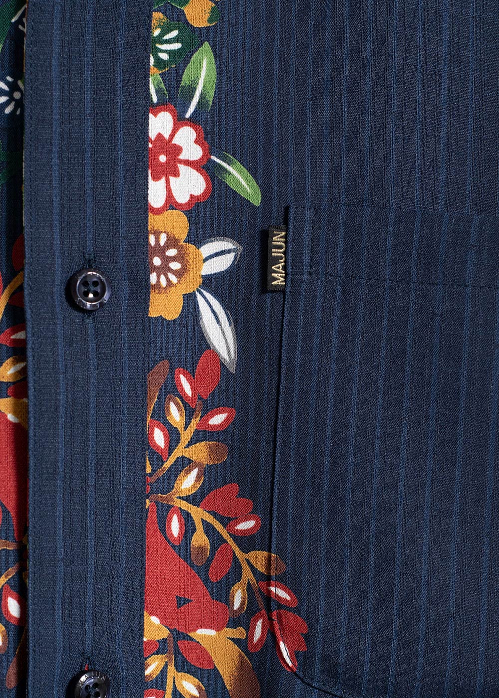 かりゆしウェア（沖縄版アロハシャツ） MAJUN - フロラブライト