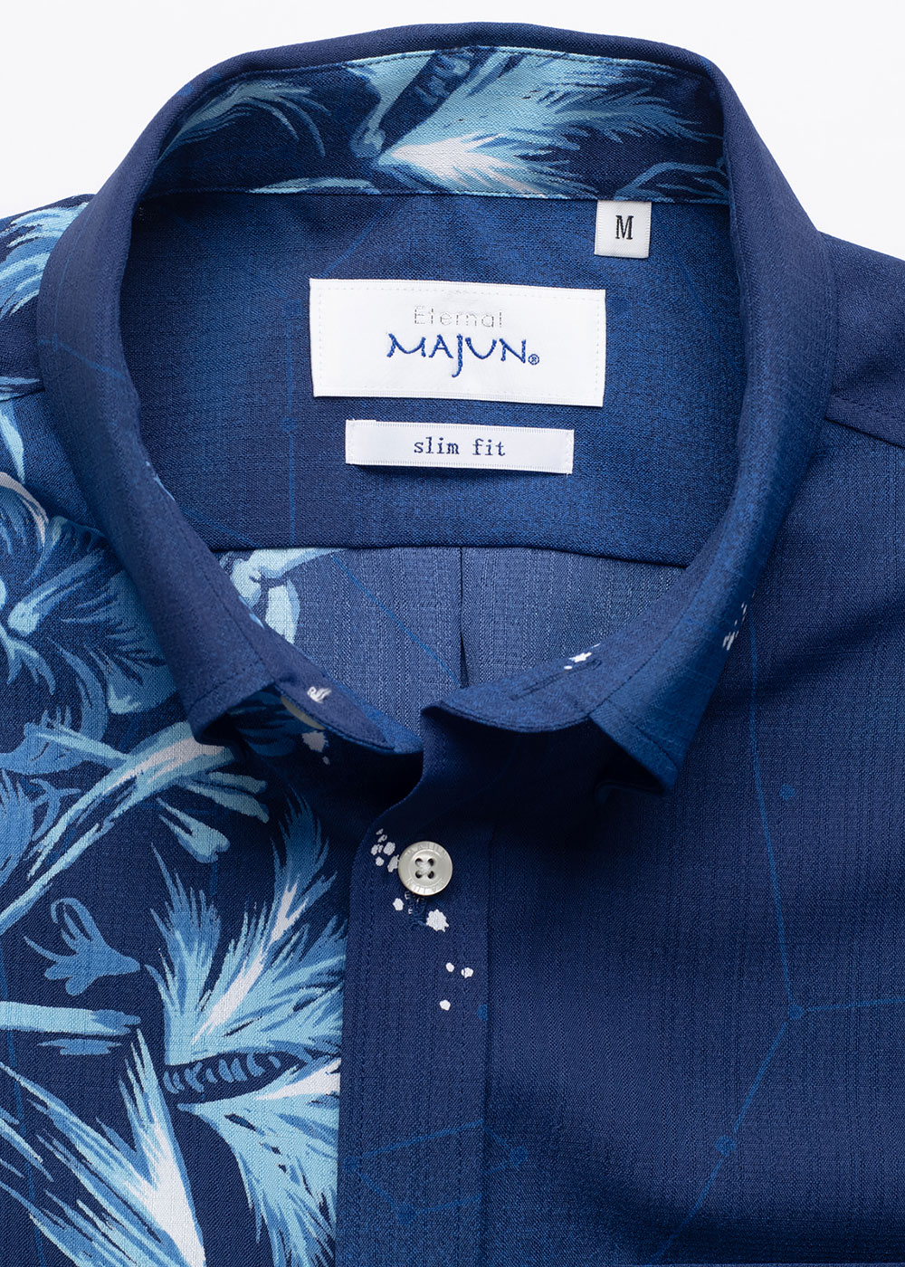 かりゆしウェア（沖縄版アロハシャツ） MAJUN - ネリユクウタビ