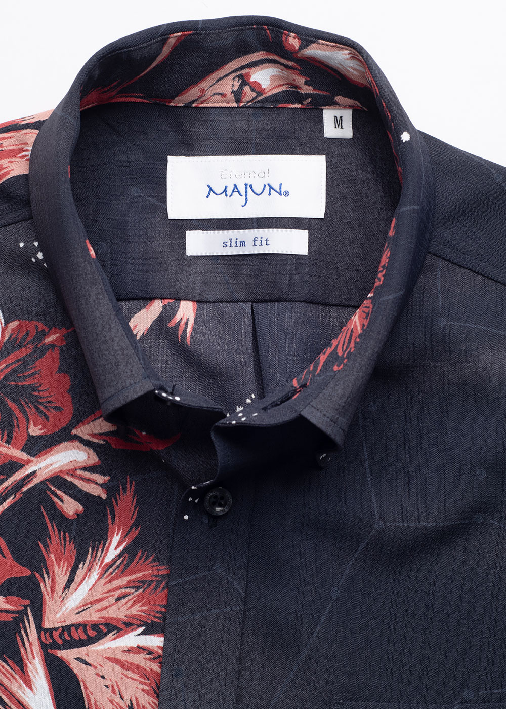 かりゆしウェア（沖縄版アロハシャツ） MAJUN - ネリユクウタビ