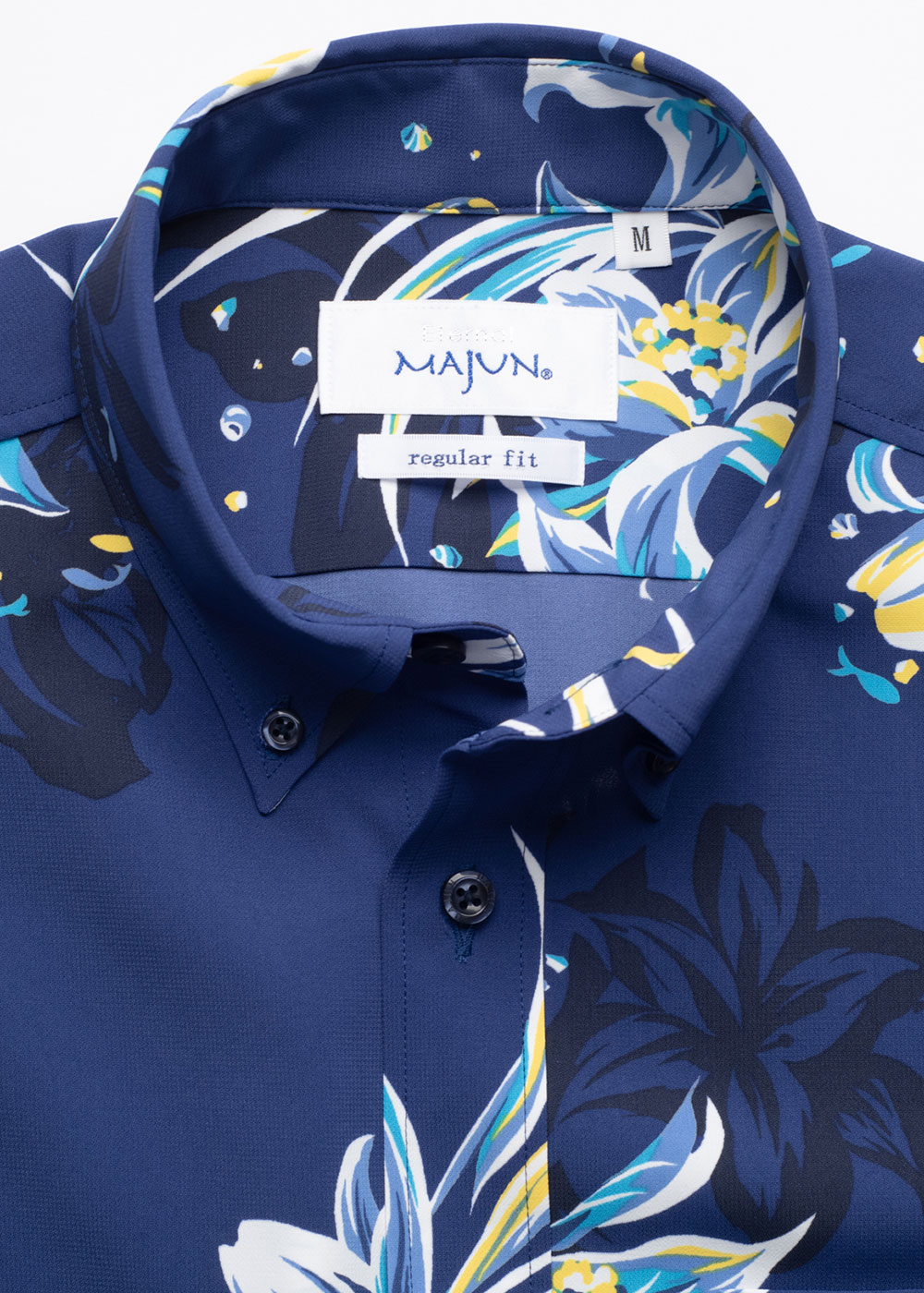 かりゆしウェア（沖縄版アロハシャツ） MAJUN - ノーチラスグラス