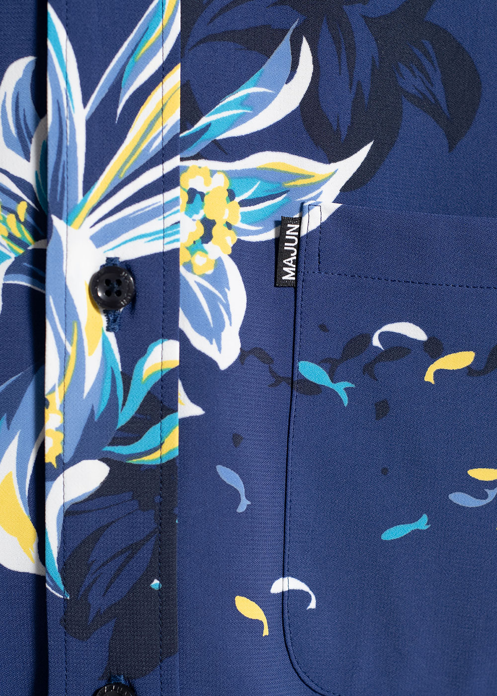 かりゆしウェア（沖縄版アロハシャツ） MAJUN - ノーチラスグラス