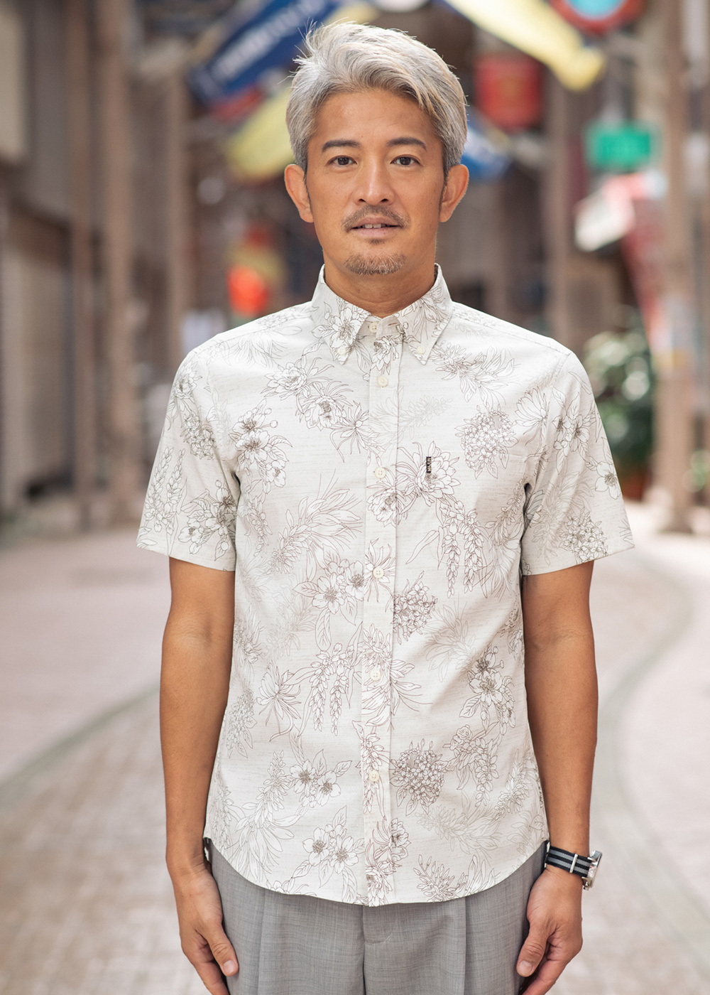 かりゆしウェア（沖縄版アロハシャツ） MAJUN - エターナウ