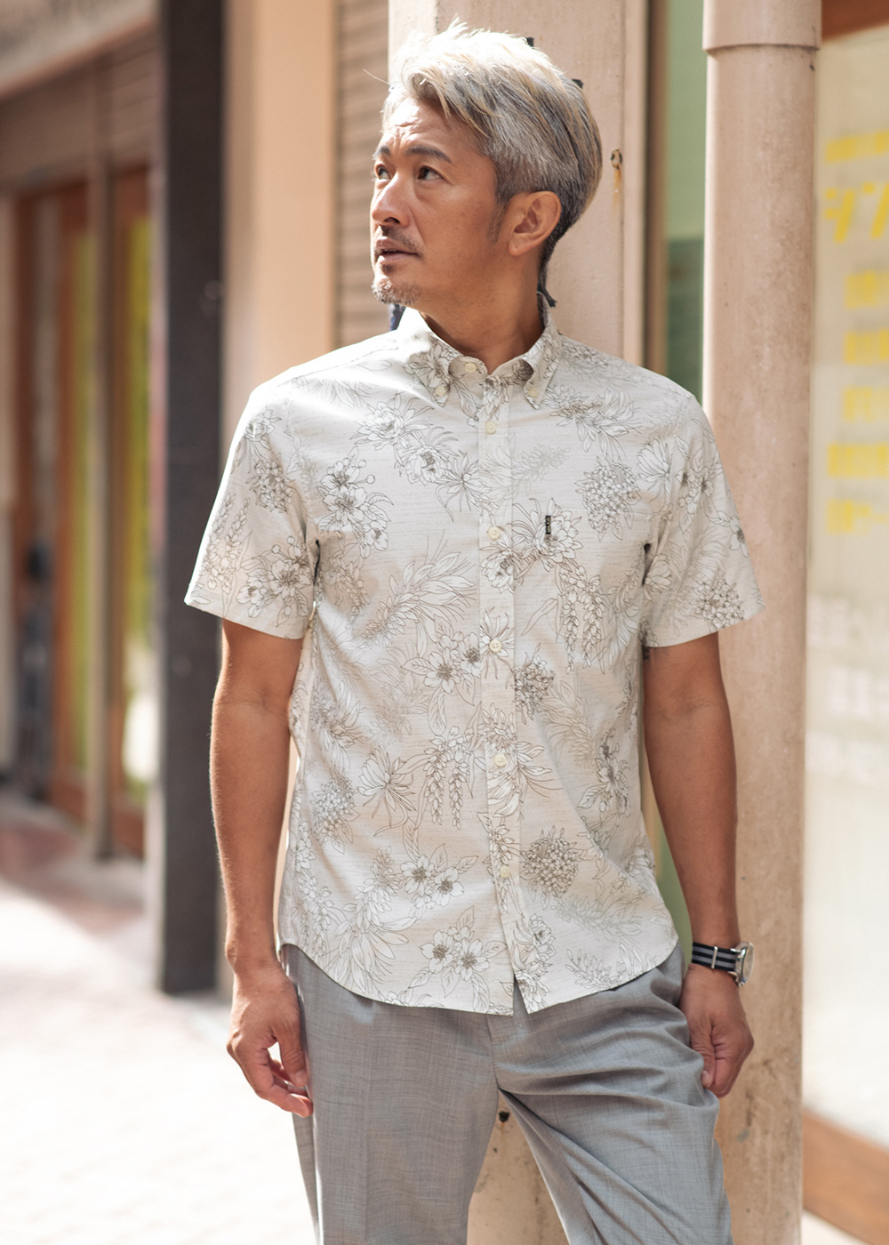 かりゆしウェア（沖縄版アロハシャツ） MAJUN - エターナウ