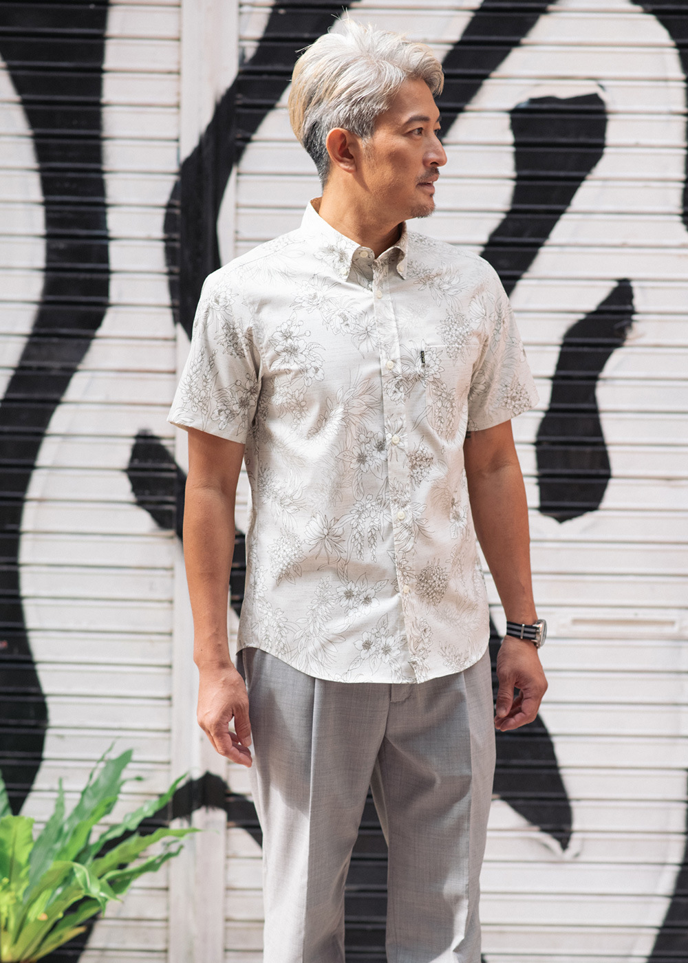 かりゆしウェア（沖縄版アロハシャツ） MAJUN - エターナウ