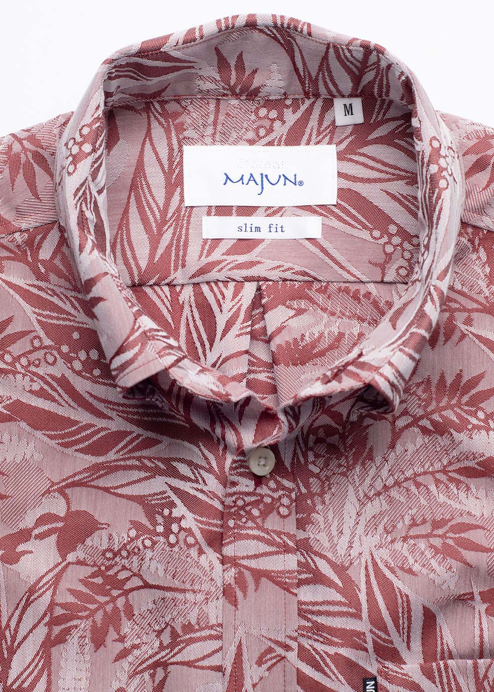 かりゆしウェア（沖縄版アロハシャツ） MAJUN - レインフォレストエコー
