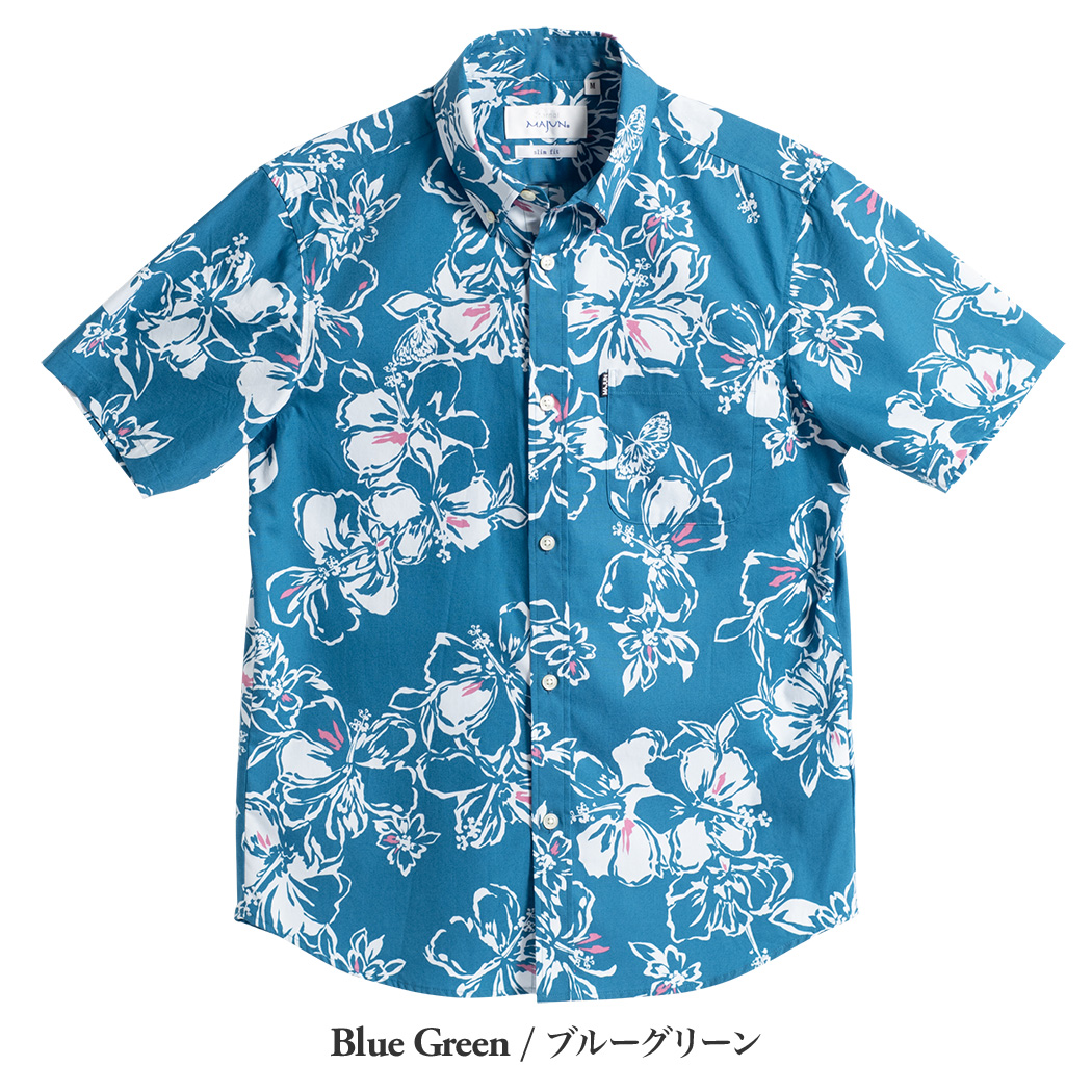 かりゆしウェア（沖縄版アロハシャツ） MAJUN - アコークロー