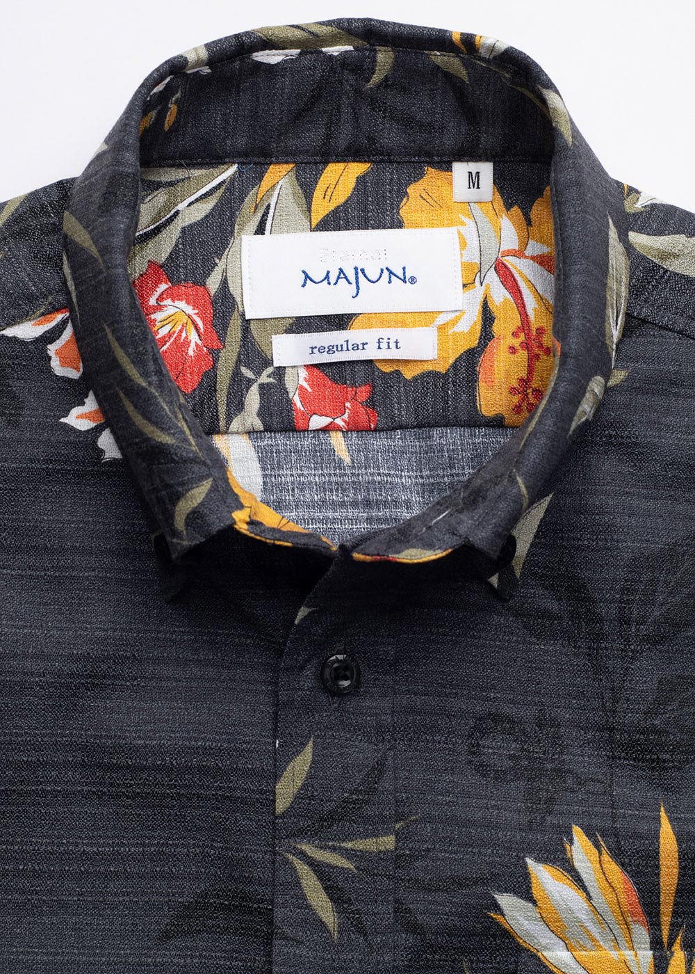かりゆしウェア（沖縄版アロハシャツ） MAJUN - 祝福の庭