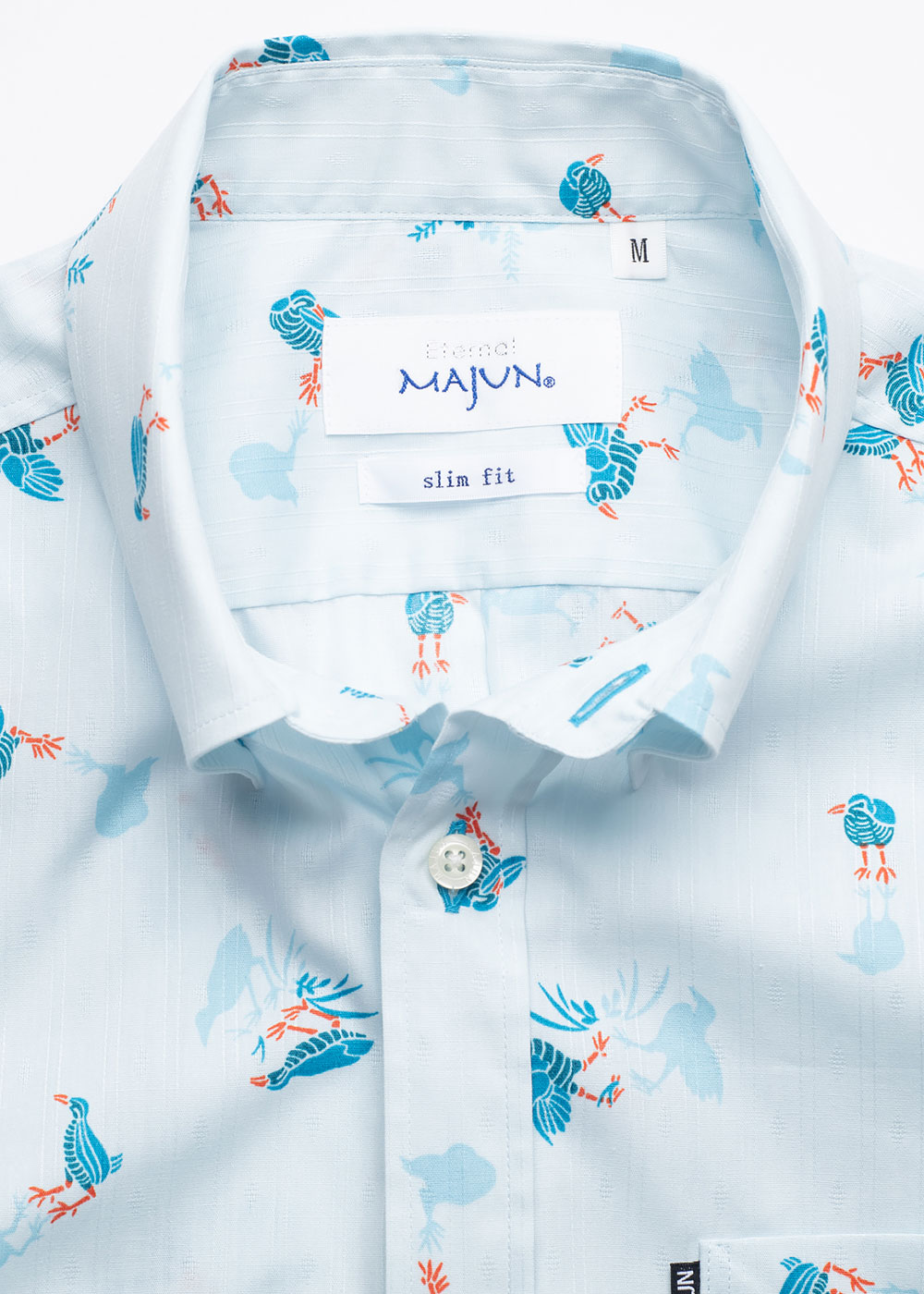 かりゆしウェア（沖縄版アロハシャツ） MAJUN - クイナシルエット