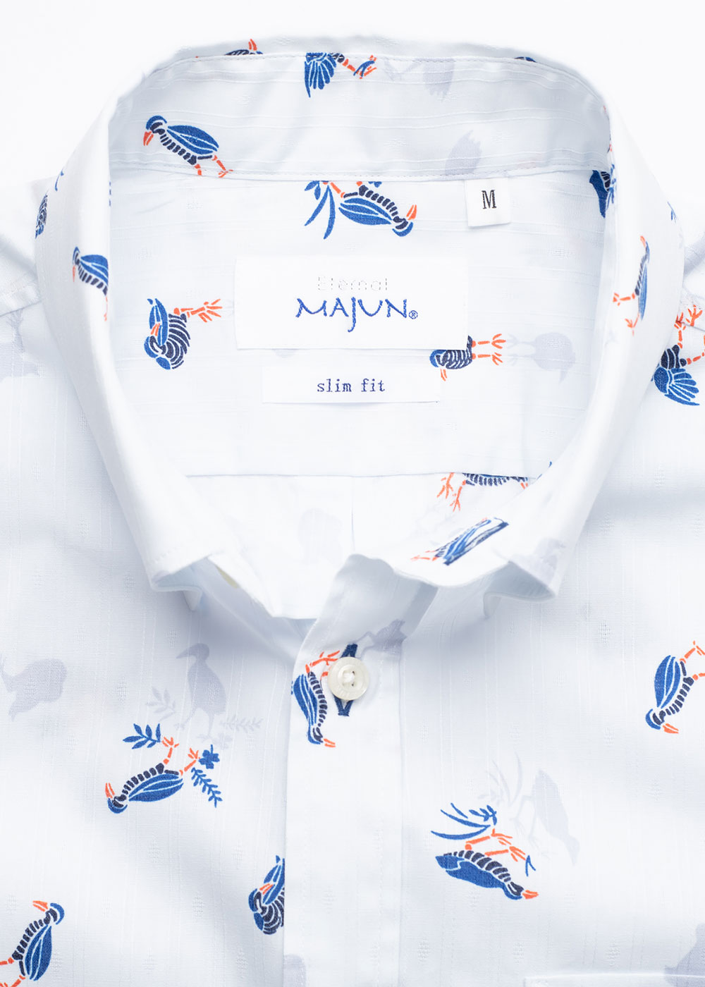 かりゆしウェア（沖縄版アロハシャツ） MAJUN - クイナシルエット