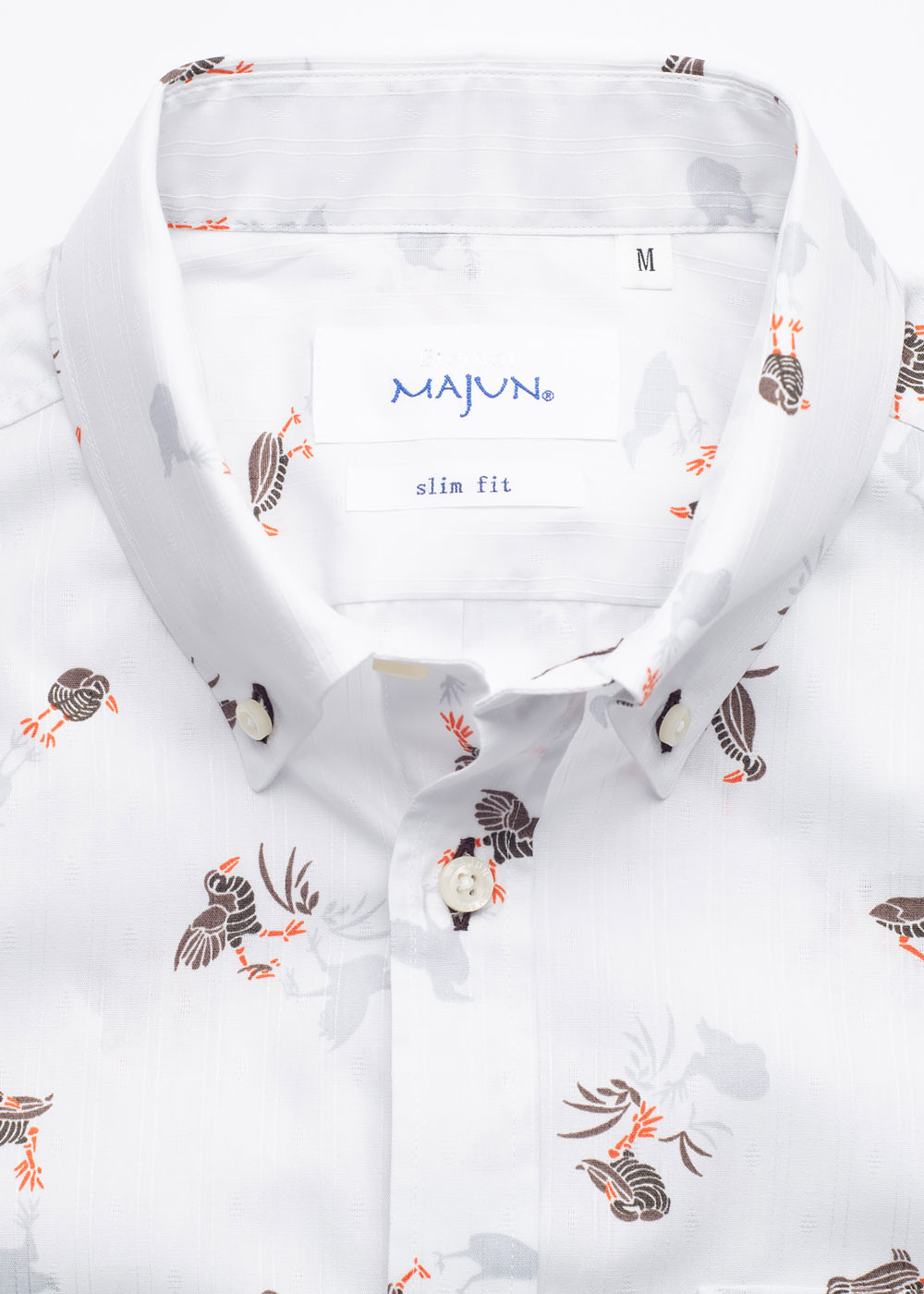 かりゆしウェア（沖縄版アロハシャツ） MAJUN - クイナシルエット