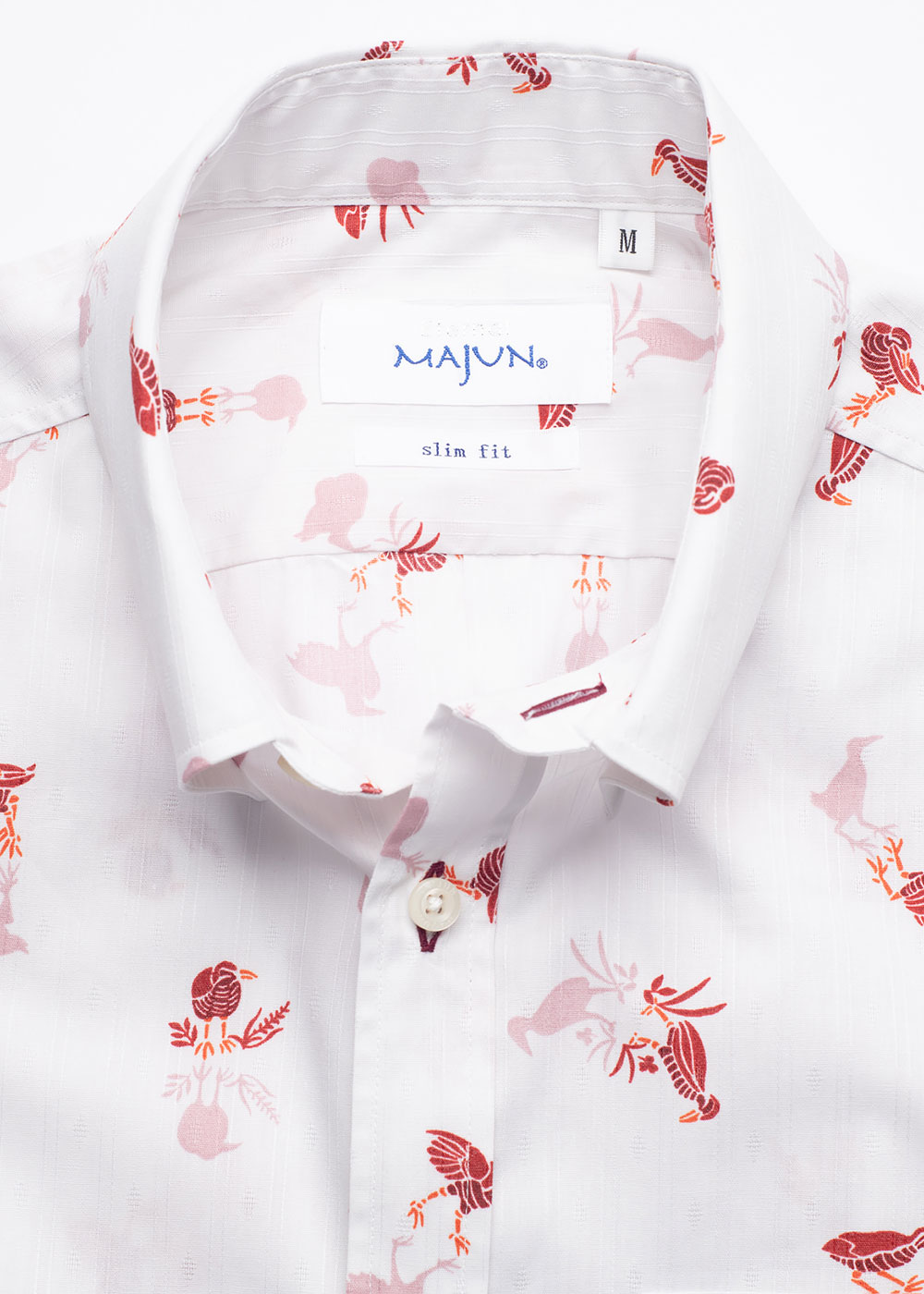 かりゆしウェア（沖縄版アロハシャツ） MAJUN - クイナシルエット