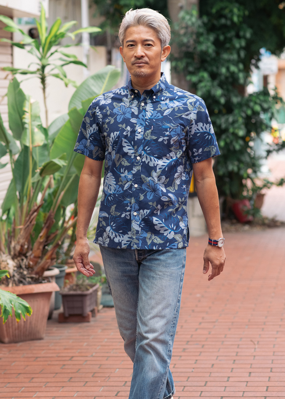 かりゆしウェア（沖縄版アロハシャツ） MAJUN - フォレストサーファー