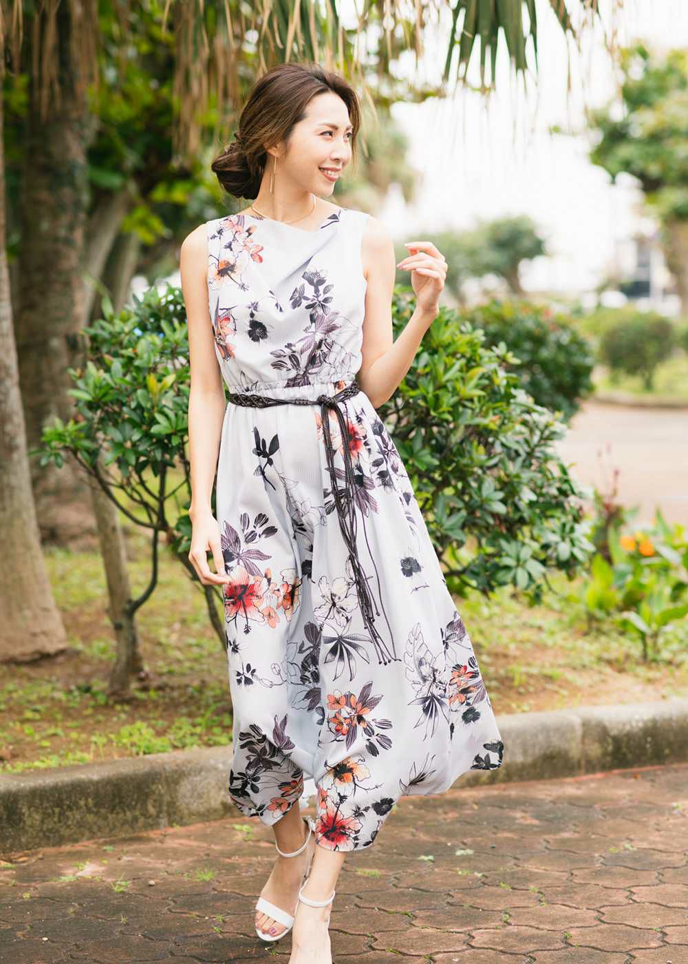 レインライン ワンピース かりゆしウェア 沖縄版アロハシャツ 専門店 Majun Okinawa Web Store
