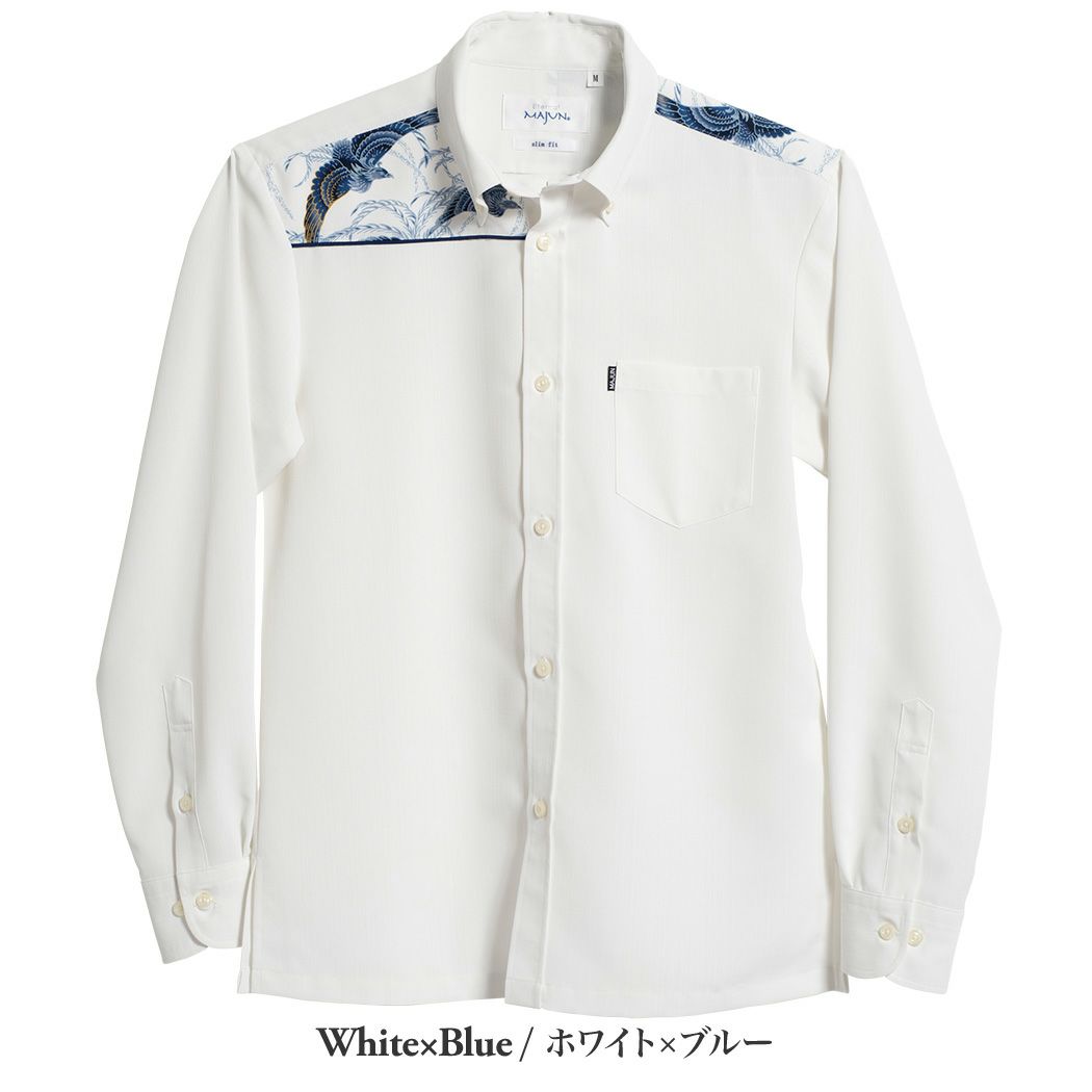 百鳳凰L/S | かりゆしウェア（沖縄版アロハシャツ）専門店