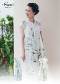 国内発送【J.Crew】ツヤ感★レーヨン半袖ワンピース関税込 ワンピース『とろみリネンブレンド 前ジッパースタイルアップ