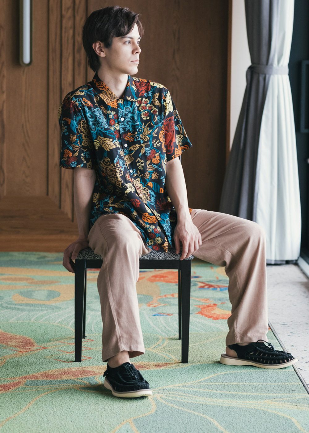 ナ*キ様 Y2K caldwell コールドウェル オープンカラー 花柄 アロハ ナ*キ様 Y2K caldwell コールドウェル オープンカラー 花柄 アロハ Y2K