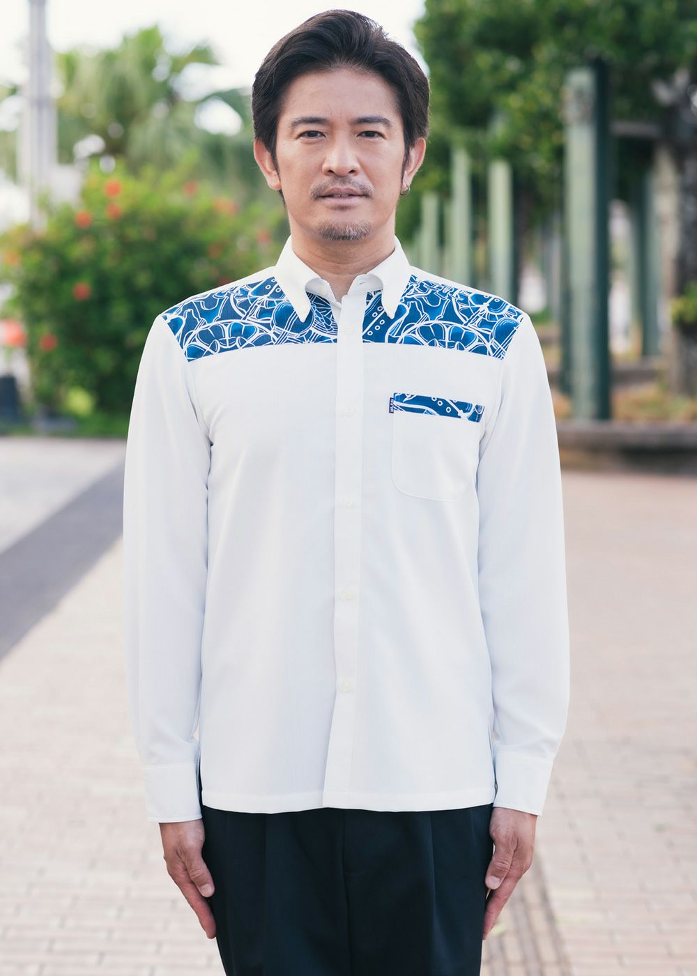 DOSEA 手っ取り早く 高級かりゆしウェア アロハシャツ クールビズ 薄い 