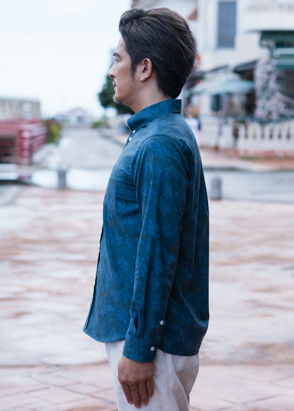 アクセントインセクトL/S | かりゆしウェア（沖縄版アロハシャツ