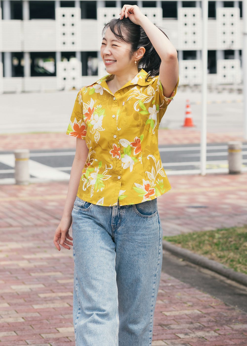 Straight Up 沖縄限定Tシャツ 琉球カラー XL 沖縄柄ポロシャツ《Ryukyu