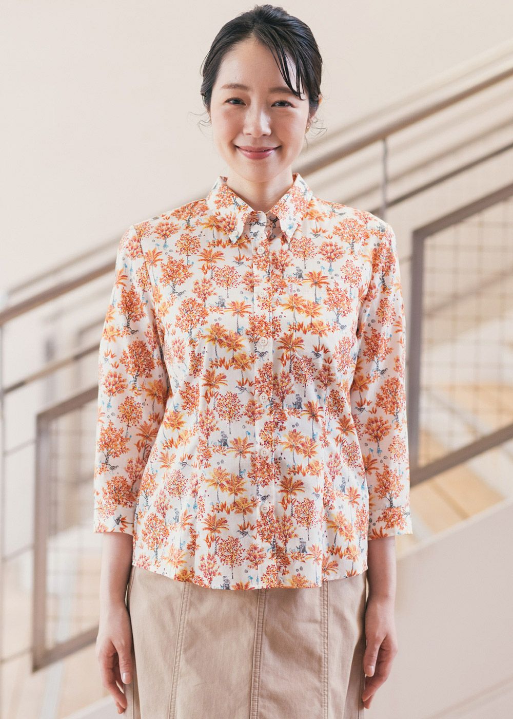 ジャングルプローラー（七分袖） | かりゆしウェア（沖縄版アロハ