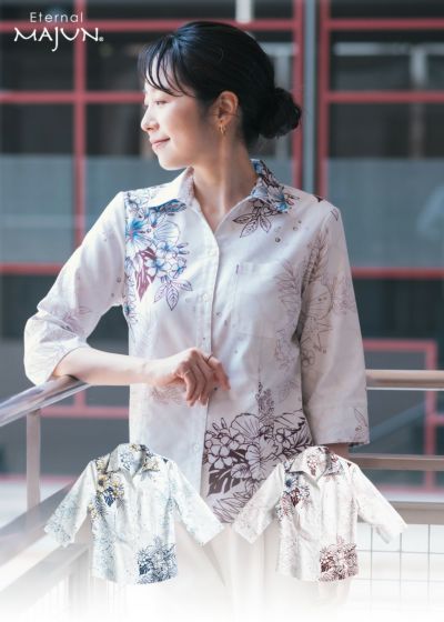 No.162 かりゆしウェアレディースMサイズ No.162 かりゆしウェアレディースMサイズ - メルカリ