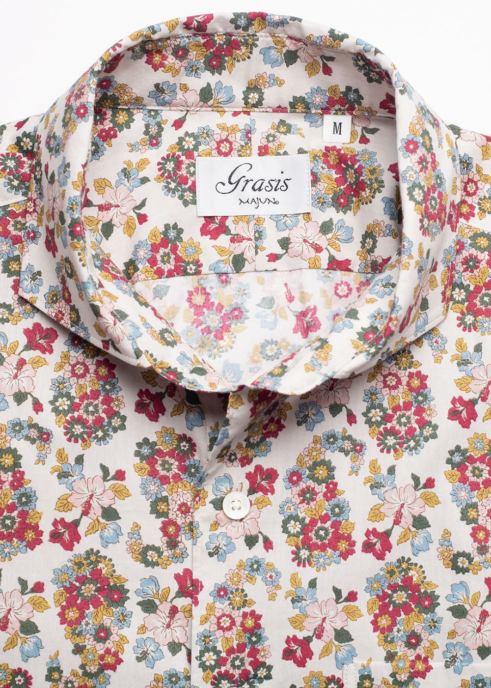 カラフルペイズリーフラワーL/S | かりゆしウェア（沖縄版アロハシャツ