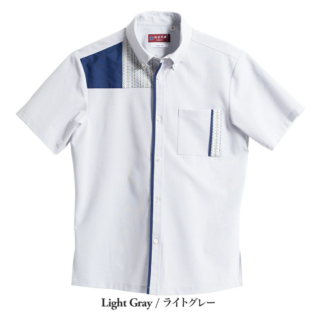 **メル75890**men's MAJUN 知花花織　かりゆしウェアＬ メル75890様専用**men's MAJUN 知花花織 かりゆしウェアL